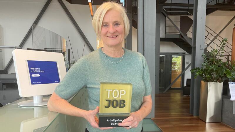 NSB Group wird als „Top Job“-Arbeitgeber ausgezeichnet Die NSB Group in Buxtehude wurde mit dem „Top Job“-Siegel ausgezeichnet.