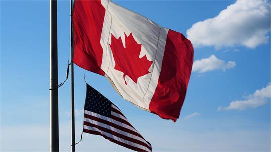 Die Nachbarländer Kanada und USA liefern sich einen Handelsstreit (Archivbild)