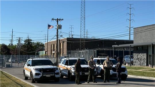 Die Nationalgarde ist nach US-Medienberichten inzwischen im Raum Chicago im Einsatz. 