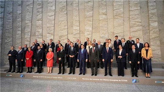 Die Nato-Außenminister beraten in Brüssel. 