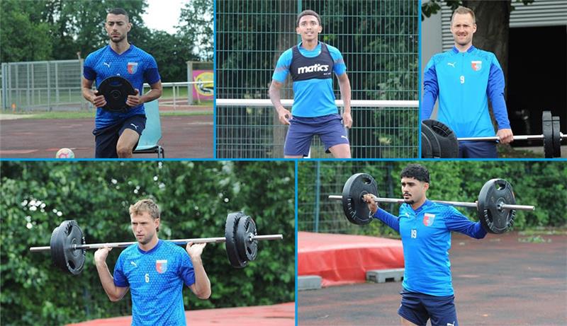 D/A holt sich Qualität ins Team – So ticken die Neuzugänge Die Neuzugänge des D/A-Kaders beim Training.