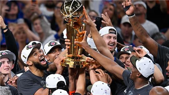 Die New York Knicks sind NBA-Chamion.