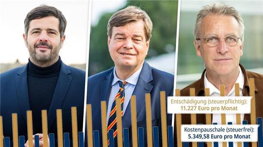Die Noch-Bundestagsabgeordneten können sich auf ein Übergangsgeld freuen. Die steuerfreie Kostenpauschale erhielten sie während ihrer Amtszeit als monatliche Zahlung zum Beispiel für ihre Wahlkreisbüros.
