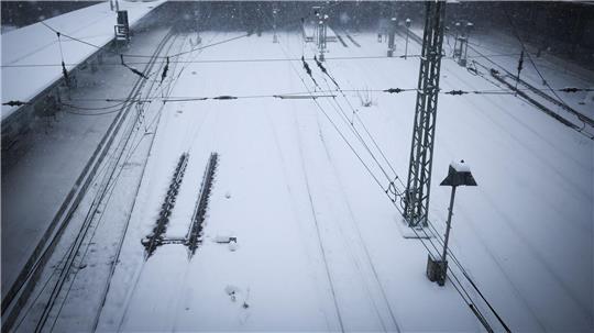 Die Nordbahn wird auch am Samstag den Zugverkehr auf die besonderen Wetterbedingungen abstimmen.