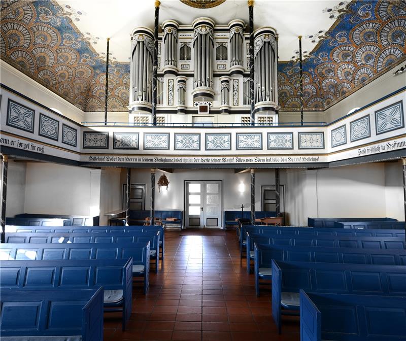 Die Orgel in Freiburg. Foto: Elsen