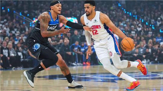 Die Orlando Magic mit Topspieler Paolo Banchero verpassten gegen Detroit auch die zweite Chance, die Serie zu beenden.
