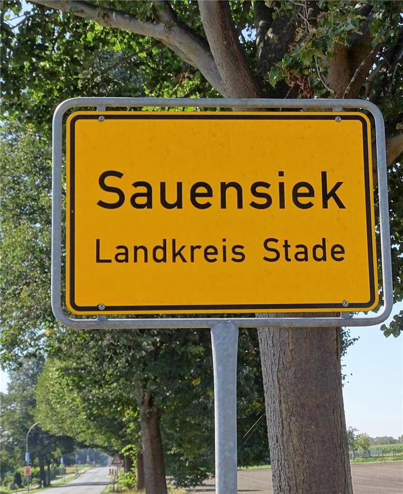 Die Ortsdurchfahrt in Sauensiek wird im Oktober gesperrt. Foto Lepél