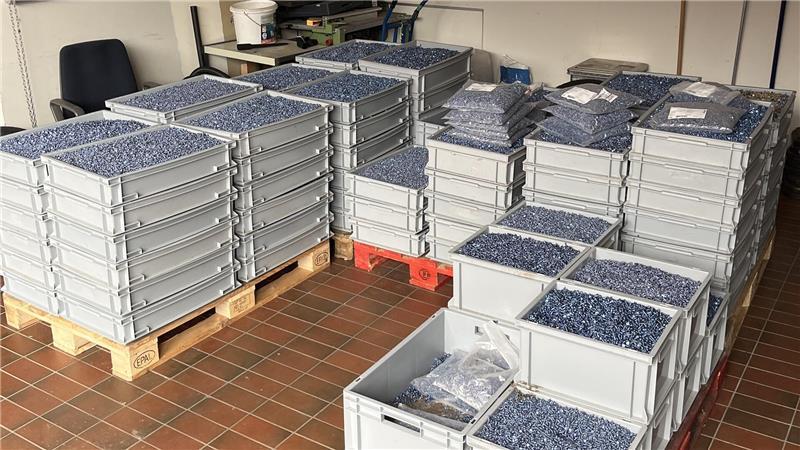 Die Ortswehren aus Bremervörde und Oerel transportierten die mehrere Tonnen schwere Diebesbeute ab.
