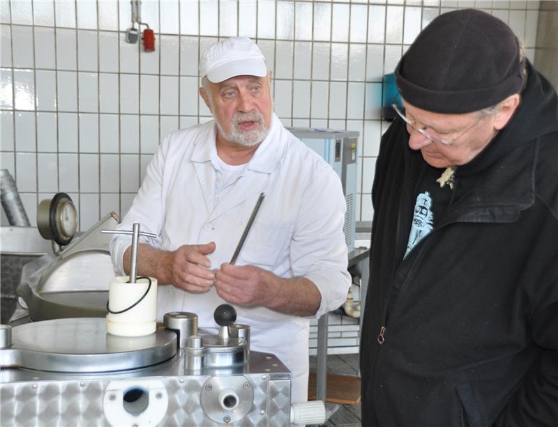 Die Ostewert AG hatte auch die ehemalige Fleischerei übernommen und nutzt sie als Produktionsstätte sowie für den Direktverkauf. Foto Kramp