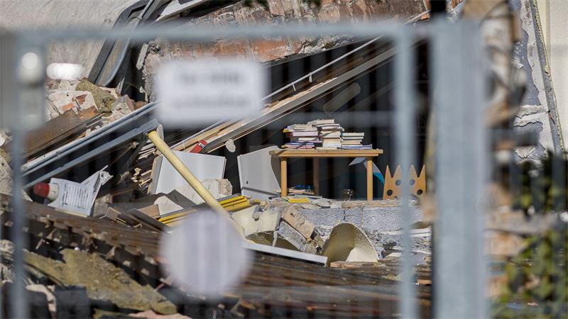 Die Polizei geht von einer Gasexplosion als möglicher Ursache aus. 