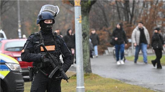 Die Polizei hat das Gelände abgesucht.