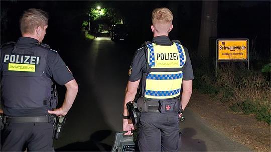 Die Polizei nahm den mutmaßlichen Täter fest.