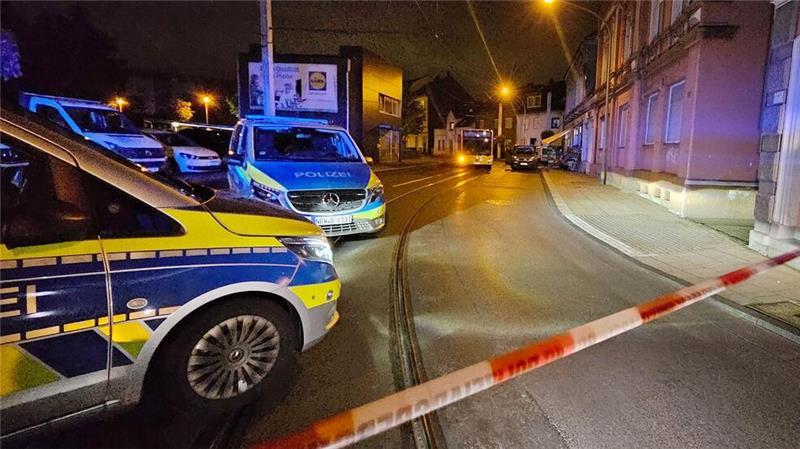 Die Polizei nahm einen Verdächtigen fest.