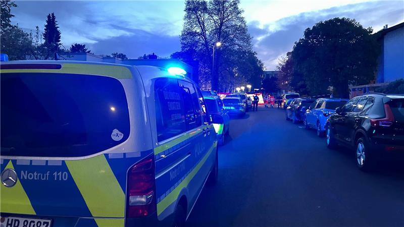 Die Polizei war mit einem Großaufgebot im Einsatz. 