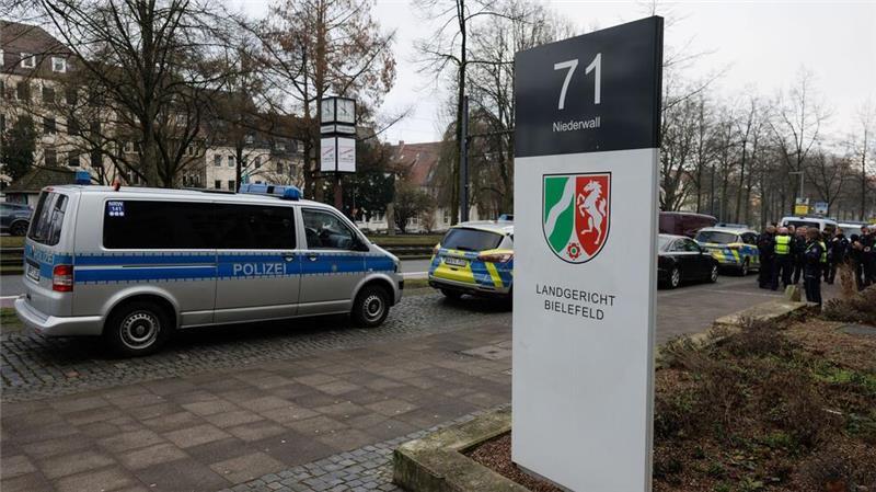 Die Polizei war mit vielen Kräften vor Ort.