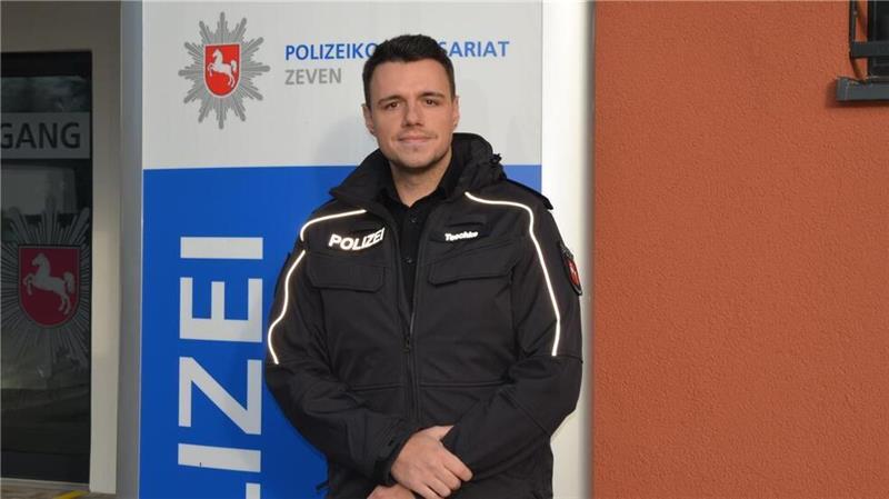 Die Presse- und Öffentlichkeitsarbeit liegt nun in seiner Hand: Marvin Teschke ist neuer Pressesprecher der Polizeiinspektion Rotenburg.