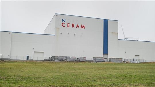 Die Produktion im ehemaligen Nordceram-Werk wurde noch nicht hochgefahren.