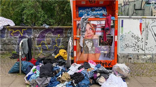 Die Qualität der Abgaben in Kleidercontainern sinkt. (Archivbild)