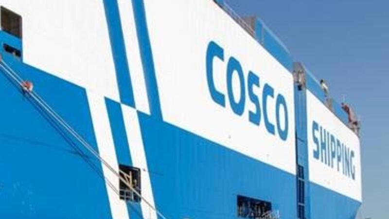 Die Reederei Cosco soll die Seeleute an Bord ihrer Autofrachter zu Niedriglöhnen beschäftigen.Foto: BLG