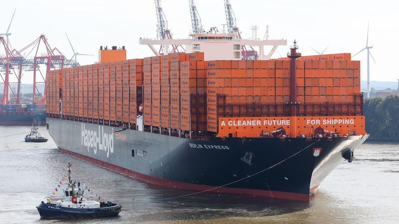 Die Reederei Hapag-Lloyd verzeichnete bereits 2023 einen Umsatz- und Gewinneinbruch.