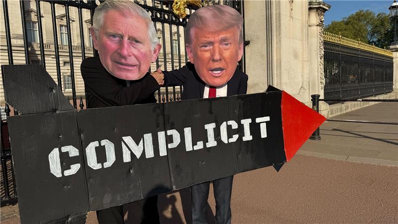 König Charles und Camilla auf heikler Mission in den USA Die Reise wird in Großbritannien auch kritisch gesehen.