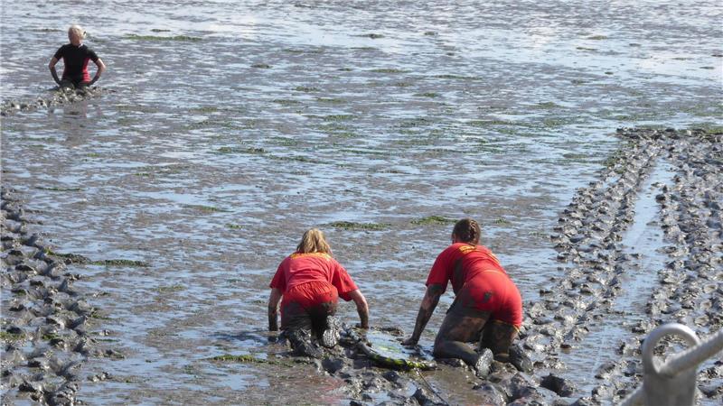 Die Rettung von Menschen aus dem Watt ist aufwendig, aber für DLRG und Feuerwehr keine Frage des Geldes, sondern oberstes Gebot. Foto: DLRGFoto: [mr]