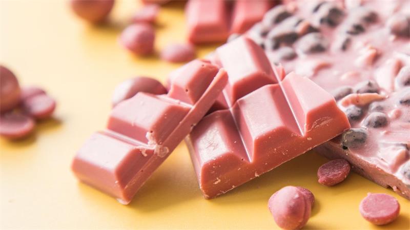 So haben Sie Schokolade noch nicht gegessen Die Ruby Schokolade ist eine neue eigenständige Schokoladensorte.