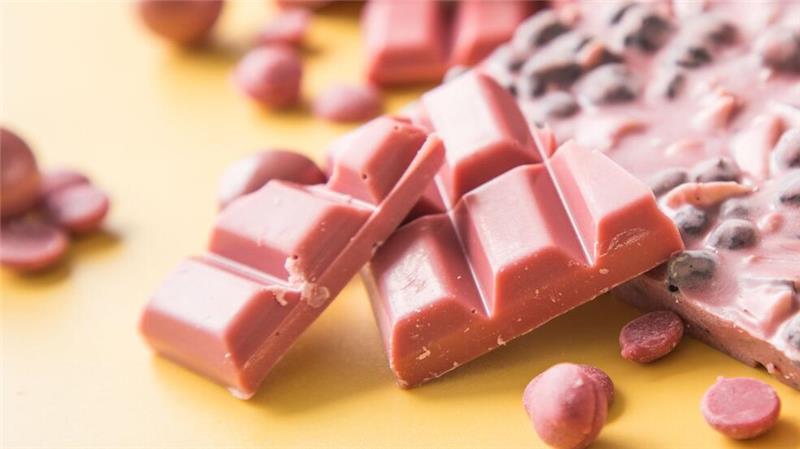 Die Ruby Schokolade ist eine neue eigenständige Schokoladensorte.