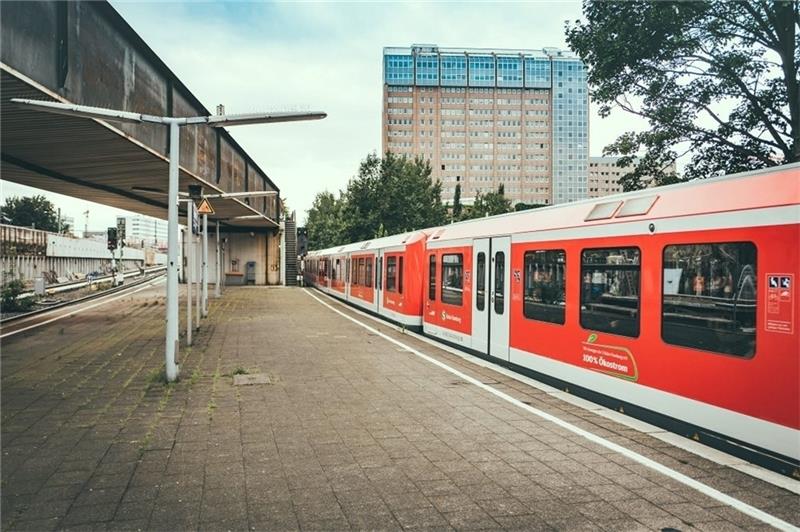 Die S-Bahnstation Berliner Tor. Foto: S-Bahn Hamburg