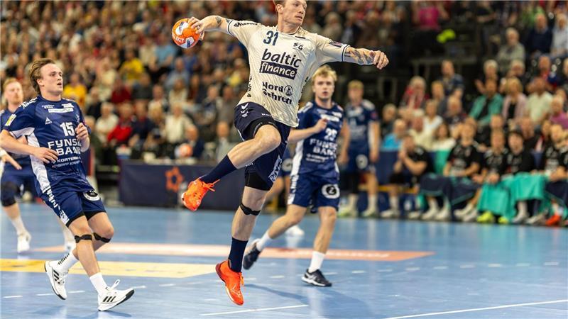 Flensburgs Handballer gewinnen bei der HSG Wetzlar Die SG Flensburg-Handewitt und Emil Jakobsen mussten in Wetzlar antreten.