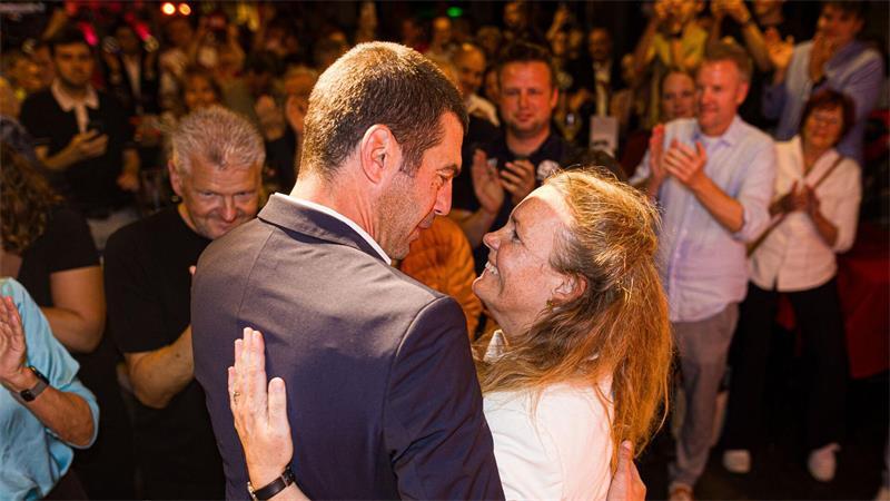 Diese Stichwahlen stehen im Fokus Die SPD-Kandidaten für Stadt und Region Hannover: Axel von der Ohe und Eva Bender. (Archivbild)