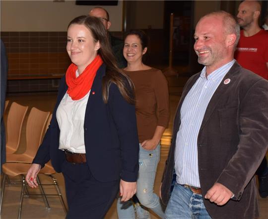 Die SPD-Spitze im Kreis: Corinna Lange und Kai Koeser.