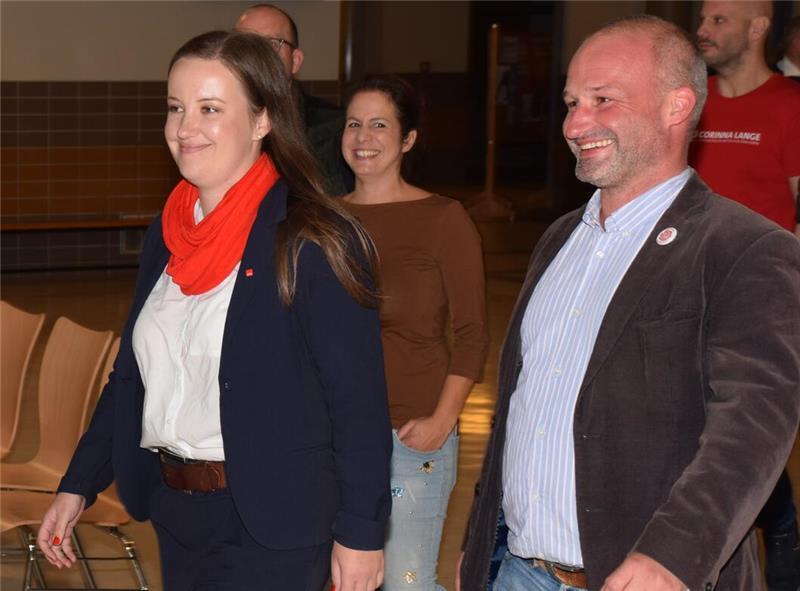 Die SPD-Spitze im Kreis: Corinna Lange und Kai Koeser.