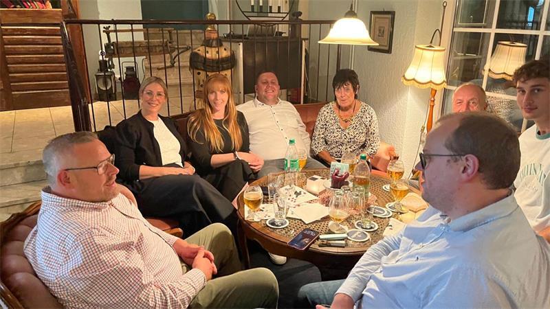 Maren Kleinschmidt wird Bürgermeisterin der Samtgemeinde Harsefeld Die SPD feiert den Wahlsieg von Maren Kleinschmidt in der Nostalgie 2.0.
