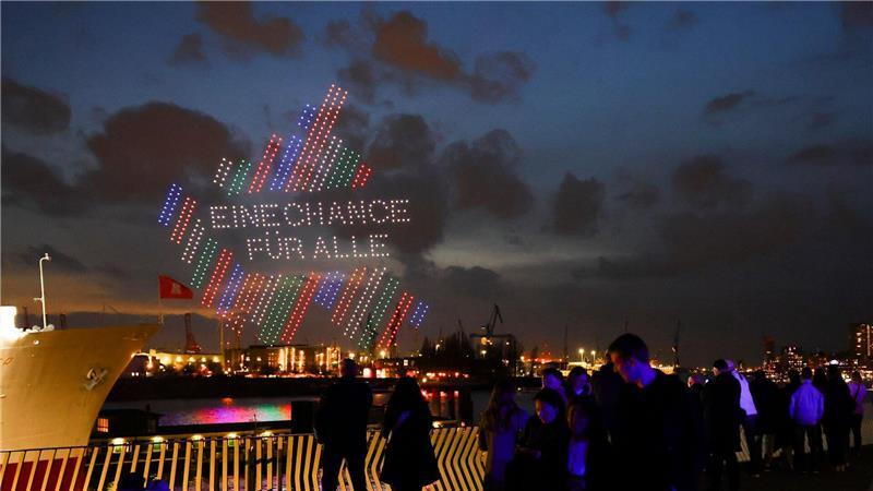 Pro-Olympia-Material an Schulen sorgt für Streit in Hamburg Die SPD-geführte Schulbehörde hat am Vorgehen der ebenfalls SPD-geführten Innenbehörde dagegen nichts auszusetzen. (Archivbild)