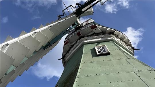 Die Sanierung der Windmühle in Hollern-Twielenfleth war eines der ersten Leader-Projekte in der Region.
