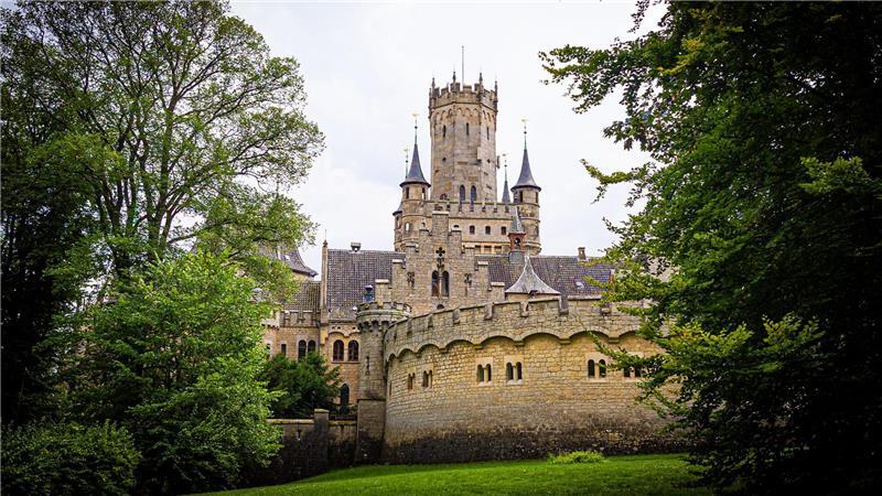 Sanierung der Marienburg – Hang wird ab Juni gesichert Die Sanierung der maroden Marienburg kommt voran, am Pfingstwochenende wird das Schloss für Besucher geöffnet. (Archivbild)