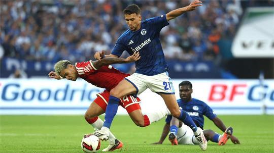 Die Schalker Spieler warfen sich im ersten Bundesliga-Heimspiel seit mehr als drei Jahren in fast jeden Zweikampf.