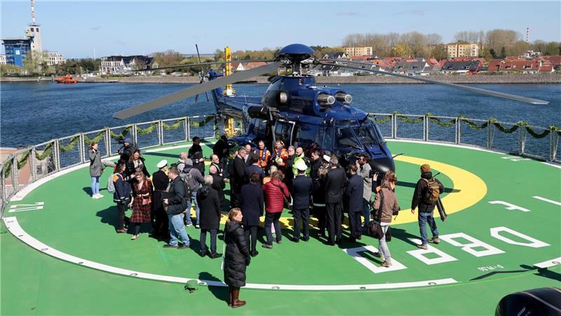 Die „Scharhörn“ soll als erstes Mehrzweckschiff des Bundes über ein Hubschrauberlandedeck verfügen. 