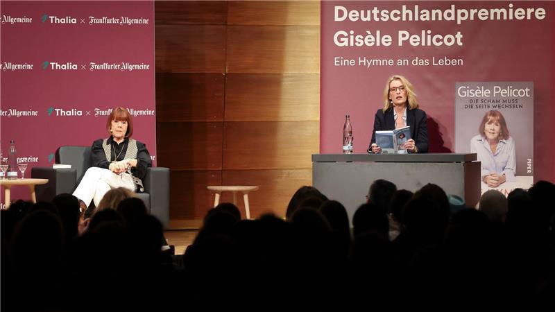 Die Schauspielerin Maria Furtwängler las Passagen aus dem Buch.