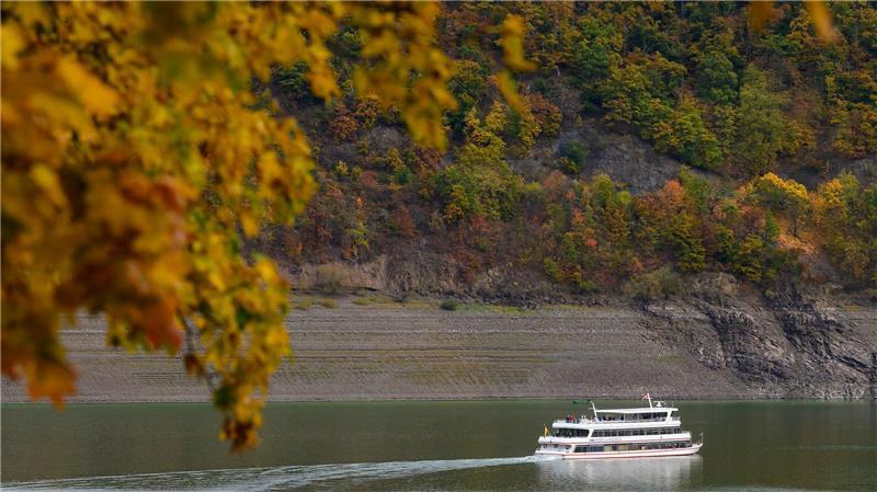 Die Schiffstouren werden wegen des Niedrigwassers kürzer.