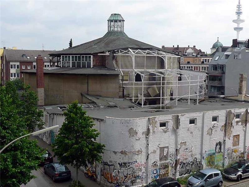Die Schilleroper Objekt GmbH hat wohl die Rechnung ohne das Denkmalschutzamt gemacht. Das Gebäude wird jetzt gerettet . Foto: dpa