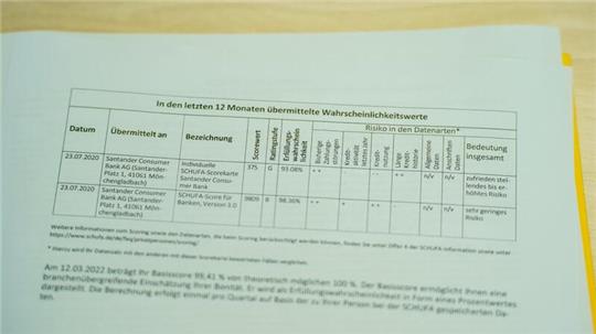 Die Schufa Holding AG ist eine privatwirtschaftliche Wirtschaftsauskunftei.