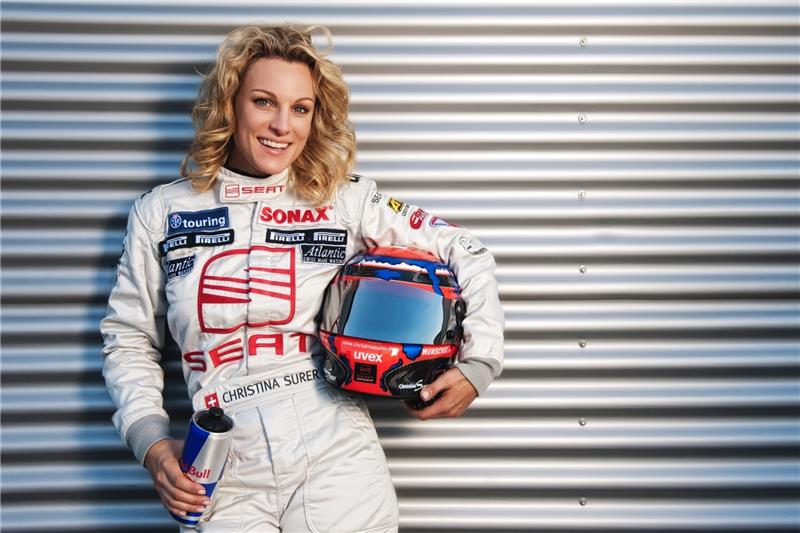 Die Schweizerin Christina Surer wird in Stade ihrer Rennfaher-Leidenschaft nachgehen. Foto: Daniela Fricke