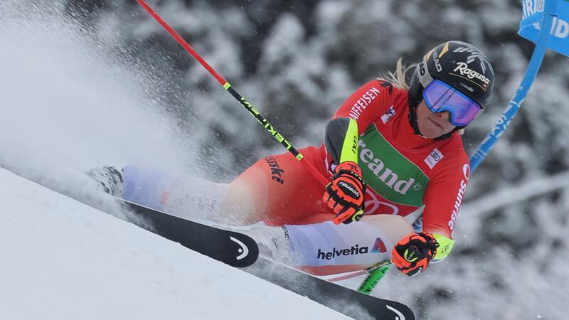 Gut-Behrami nimmt Shiffrin Führung im Ski-Weltcup ab Die Schweizerin Lara Gut-Behrami war in Soldeu die Schnellste.
