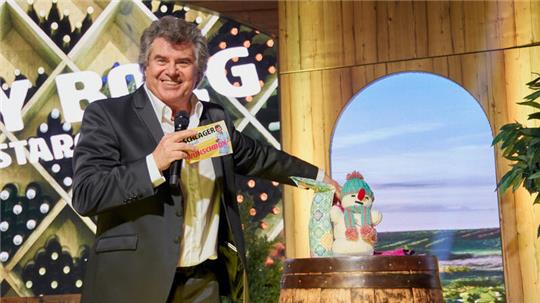 Die Show „Schlager & Spaß“ bringt Andy Borg ins Stadeum.