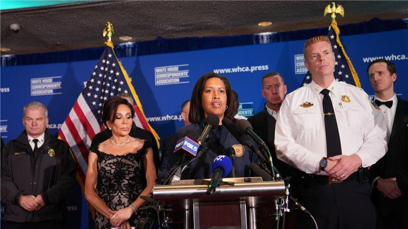 Die Sicherheitsbehörden nahmen in einer Pressekonferenz Stellung zu dem Vorfall.