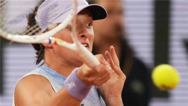 Französisches Tennis-Märchen in Paris vorbei Die Siegesserie von Iga Swiatek in Paris ist zu Ende.