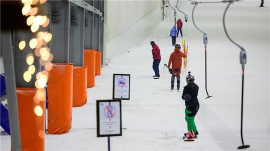 Die Snow World in soll klimaneutral werden.