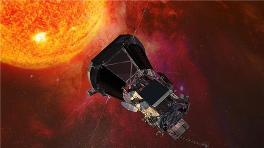 Die Sonde „Parker Solar Probe“ auf dieser Computergrafik ist 2018 gestartet. (Archivbild)